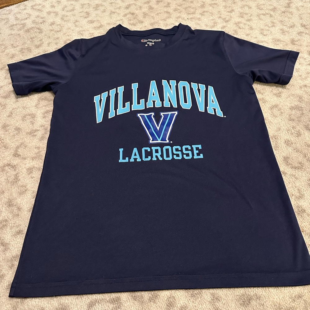 Villanova lacrosse t shirt